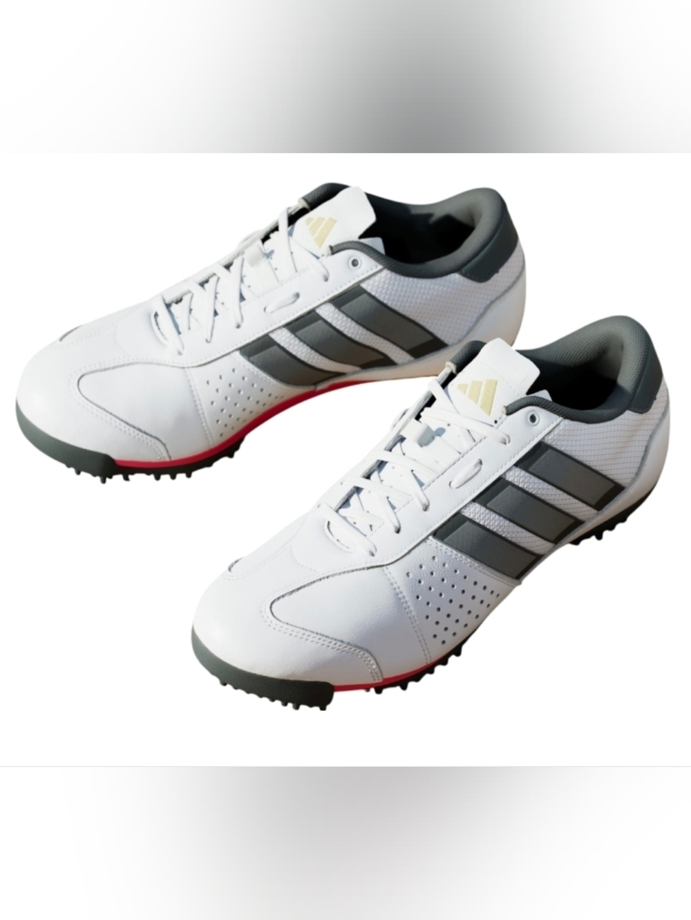NWOB Adidas Heritage Tour Leather Cycling Mountain Bike Cloud White  Mens Shoes